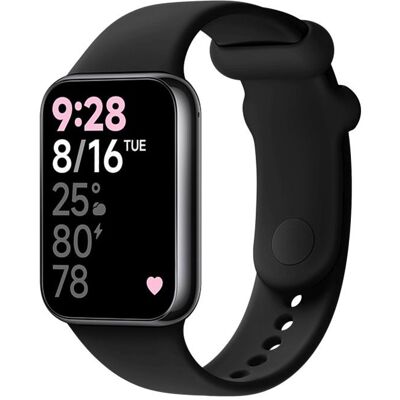 FIXED Silicone Strap na Xiaomi Redmi Watch 5/4 Smart Band 9 Pro/8 Pro čierny FIXED Silicone Strap na Xiaomi Redmi Watch 5/4 Smart Band 9 Pro/8 Pro čierny