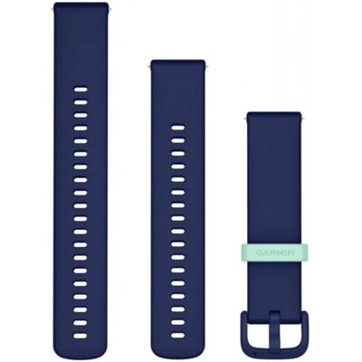 Garmin Quick Release (20 mm) kožený, Navy – Silver Garmin Quick Release (20 mm) kožený, Navy – Silver