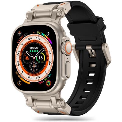 Tech-Protect Delta Pro na Apple Watch 42/44/45/49 mm, black/titanium Tech-Protect Delta Pro na Apple Watch 42/44/45/49 mm, black/titanium