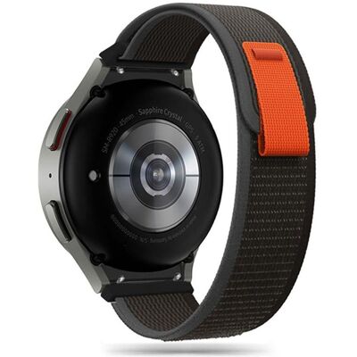 Tech-Protect Nylon na Garmin Fenix 5/6/6 Pro/7, black/orange Tech-Protect Nylon na Garmin Fenix 5/6/6 Pro/7, black/orange
