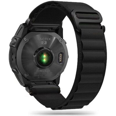 Tech-Protect Nylon na Garmin Fenix 3/5x/6x/6x Pro/7x, black Tech-Protect Nylon na Garmin Fenix 3/5x/6x/6x Pro/7x, black