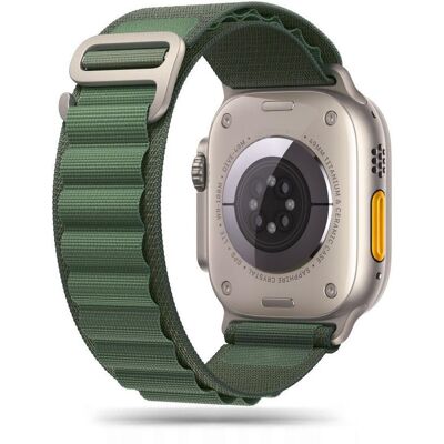 Tech-Protect Nylon na Apple Watch 44/45/49 mm, military green Tech-Protect Nylon na Apple Watch 44/45/49 mm, military green