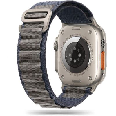 Tech-Protect Nylon pro Apple Watch 44/45/49 mm, navy/gray Tech-Protect Nylon pro Apple Watch 44/45/49 mm, navy/gray
