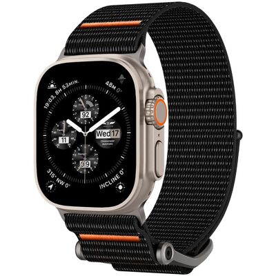 Spigen DuraPro Flex Ultra Band Black Apple Watch 49 mm / 45 mm / 44 mm / 42 mm Spigen DuraPro Flex Ultra Band Black Apple Watch 49 mm / 45 mm / 44 mm / 42 mm