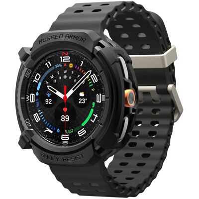 Spigen Rugged Armor Matte Black Samsung Galaxy Watch 8 Classic (46 mm) Spigen Rugged Armor Matte Black Samsung Galaxy Watch 8 Classic (46 mm)