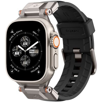 Spigen DuraPro Armor Black AW Ultra 2/1 49 mm / 9/8/7 45 mm / SE/6/5/4 44 mm / 3/2/1 42 mm Spigen DuraPro Armor Black AW Ultra 2/1 49 mm / 9/8/7 45 mm / SE/6/5/4 44 mm / 3/2/1 42 mm