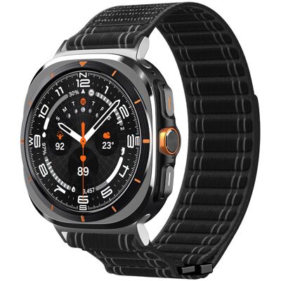 Spigen Fabric Band Hook a Loop Samsung Galaxy Watch Ultra 47 mm Black Spigen Fabric Band Hook a Loop Samsung Galaxy Watch Ultra 47 mm Black