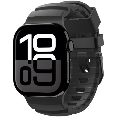 Spigen Silicone Band Apple Watch 49 mm/46 mm/45 mm/44 mm Black Spigen Silicone Band Apple Watch 49 mm/46 mm/45 mm/44 mm Black