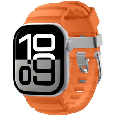 Spigen Silicone Band Apple Watch 49 mm/46 mm/45 mm/44 mm Orange Spigen Silicone Band Apple Watch 49 mm/46 mm/45 mm/44 mm Orange