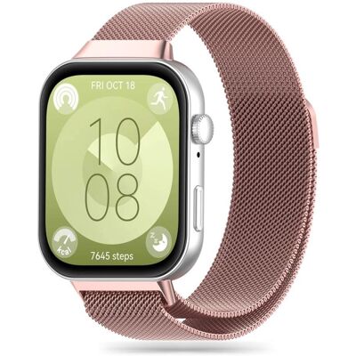Tech-Protect Milanese na Huawei Watch Fit 3, ružovo zlatý Tech-Protect Milanese na Huawei Watch Fit 3, ružovo zlatý