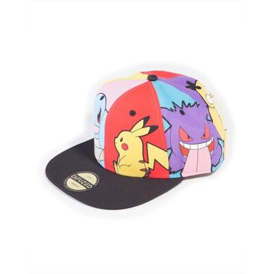 Difuzed Pokémon – Multi Pop Art – šiltovka Difuzed Pokémon – Multi Pop Art – šiltovka