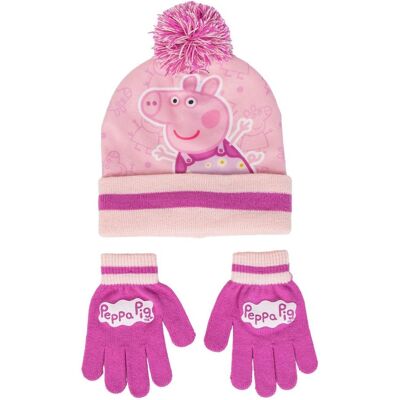 Cerda Peppa Pig – čiapka a rukavice Cerda Peppa Pig – čiapka a rukavice