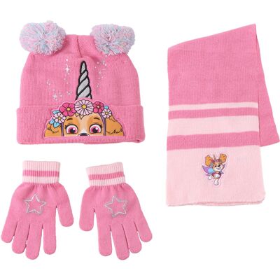 Cerda Paw Patrol: Skye – čiapka, rukavice, šál Cerda Paw Patrol: Skye – čiapka, rukavice, šál