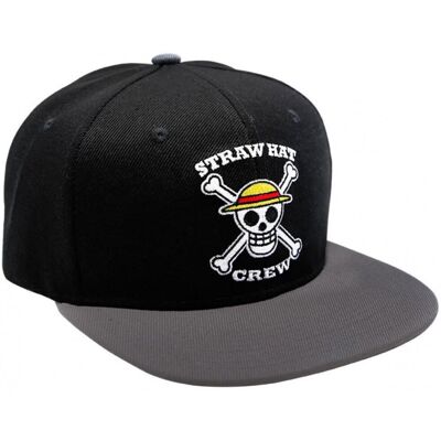 Abysse One Piece: Skull Of Straw Hat Crew – snapback šiltovka Abysse One Piece: Skull Of Straw Hat Crew – snapback šiltovka