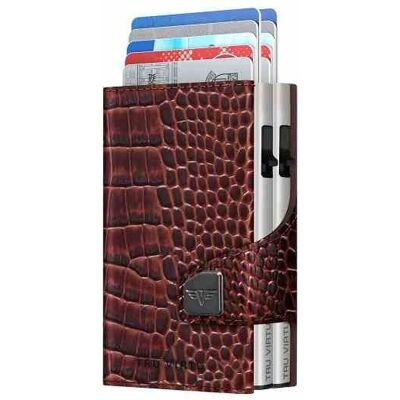 TRU VIRTU Click and Slide TWIN – kožená Croco Brown TRU VIRTU Click and Slide TWIN – kožená Croco Brown
