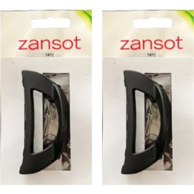 Zansot Sponka Curved 6,2 cm, matná čierna Zansot Sponka Curved 6,2 cm, matná čierna