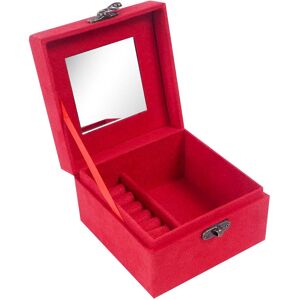 Aga Šperkovnica 12,2 × 12,2 × 8,5 cm červená Aga Šperkovnica 12,2 × 12,2 × 8,5 cm červená