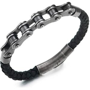 Gaira® Gaira Kožený náramok Chain 31507-45 Gaira® Gaira Kožený náramok Chain 31507-45