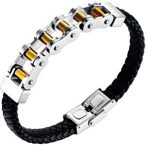 Gaira® Gaira Kožený náramok Chain 30294-23 Gaira® Gaira Kožený náramok Chain 30294-23