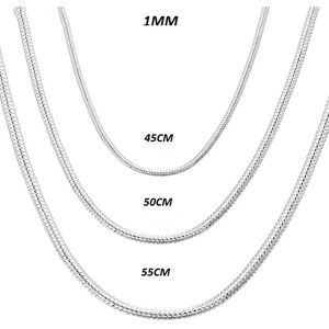 Silver Star súprava 3 kusy had retiazka strieborná 1 mm – KL4 Silver Star súprava 3 kusy had retiazka strieborná 1 mm – KL4