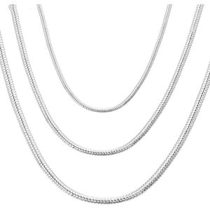 Silver Star Symphonie Dámske retiazky, sada 3 kusov, šírka 2 mm Silver Star Symphonie Dámske retiazky, sada 3 kusov, šírka 2 mm