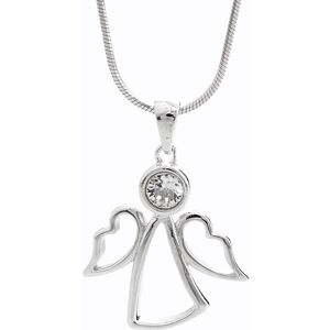 JSB Bijoux Strieborný Anjel s krištáľovými kameňmi Swarovski® 92300317cr (Ag 925/1000, 1,97 g) JSB Bijoux Strieborný Anjel s krištáľovými kameňmi Swarovski® 92300317cr (Ag 925/1000, 1,97 g)