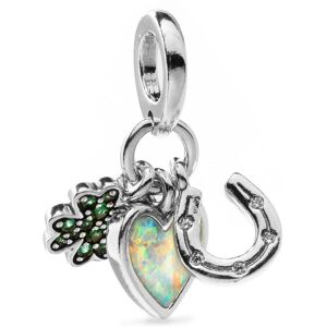 PANDORA Štvorlístok, srdce a podkova 792755C01 (Ag 925/1000, 2 g) PANDORA Štvorlístok, srdce a podkova 792755C01 (Ag 925/1000, 2 g)