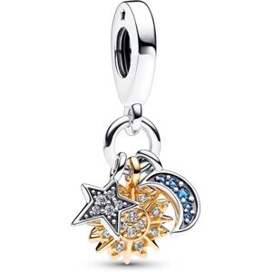 PANDORA Dvojfarebné nebeské motívy 762676C01 (Ag 925/1000, 1,8 g) PANDORA Dvojfarebné nebeské motívy 762676C01 (Ag 925/1000, 1,8 g)