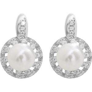JSB Bijoux Riečna perla s obvodom Kubických zirkónov Crystal 92400576cr (Ag 925/1000, 3,56 g) JSB Bijoux Riečna perla s obvodom Kubických zirkónov Crystal 92400576cr (Ag 925/1000, 3,56 g)