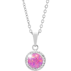 JSB Bijoux Opál s krištáľovými kameňmi Swarovski Light Fuchsia 92300025l-fu (Ag 925/1000, 2,1 g) JSB Bijoux Opál s krištáľovými kameňmi Swarovski Light Fuchsia 92300025l-fu (Ag 925/1000, 2,1 g)