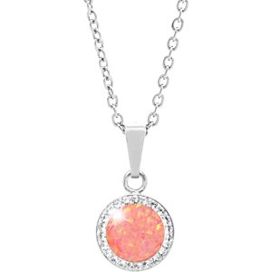 JSB Bijoux Opál s krištáľovými kameňmi Swarovski Peach Pastel 92300025pea (Ag 925/1000, 2,1 g) JSB Bijoux Opál s krištáľovými kameňmi Swarovski Peach Pastel 92300025pea (Ag 925/1000, 2,1 g)