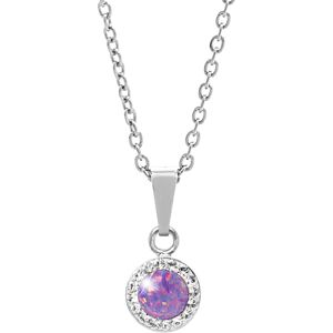JSB Bijoux Opál s krištáľovými kameňmi Swarovski Violet 92300040vio (Ag 925/1000, 1,86 g) JSB Bijoux Opál s krištáľovými kameňmi Swarovski Violet 92300040vio (Ag 925/1000, 1,86 g)