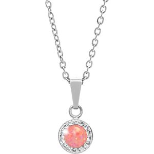 JSB Bijoux Opál s krištáľovými kameňmi Swarovski Peach Pastel 92300040pea (Ag 925/1000, 1,86 g) JSB Bijoux Opál s krištáľovými kameňmi Swarovski Peach Pastel 92300040pea (Ag 925/1000, 1,86 g)