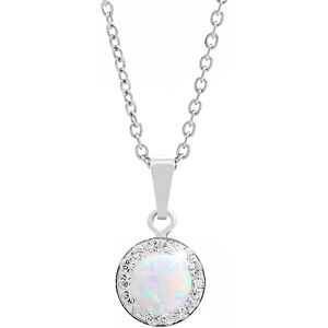 JSB Bijoux Opál s krištáľovými kameňmi Swarovski White 92300040wh (Ag 925/1000, 1,86 g) JSB Bijoux Opál s krištáľovými kameňmi Swarovski White 92300040wh (Ag 925/1000, 1,86 g)