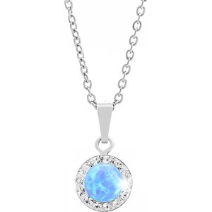 JSB Bijoux Opál s krištáľovými kameňmi Swarovski Blue 92300040bl (Ag 925/1000, 1,86 g) JSB Bijoux Opál s krištáľovými kameňmi Swarovski Blue 92300040bl (Ag 925/1000, 1,86 g)
