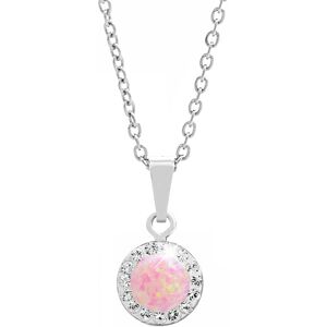 JSB Bijoux Opál s krištáľovými kameňmi Swarovski Rose 92300040ro (Ag 925/1000, 1,86 g) JSB Bijoux Opál s krištáľovými kameňmi Swarovski Rose 92300040ro (Ag 925/1000, 1,86 g)