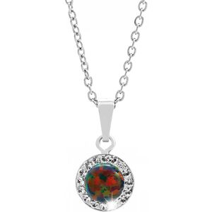 JSB Bijoux Opál s krištáľovými kameňmi Swarovski Vitrail Medium 92300040vm (Ag 925/1000, 1,86 g) JSB Bijoux Opál s krištáľovými kameňmi Swarovski Vitrail Medium 92300040vm (Ag 925/1000, 1,86 g)