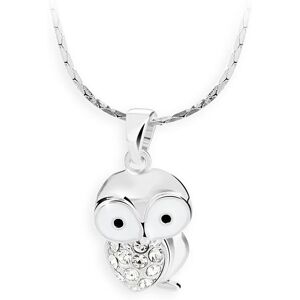 JSB Bijoux Náhrdelník Sovička s krištáľovými kameňmi Swarovski® JSB Bijoux Náhrdelník Sovička s krištáľovými kameňmi Swarovski®