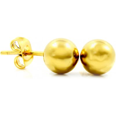 Bruno Náušnice GUĽÔČKA gold 0,6 cm Bruno Náušnice GUĽÔČKA gold 0,6 cm
