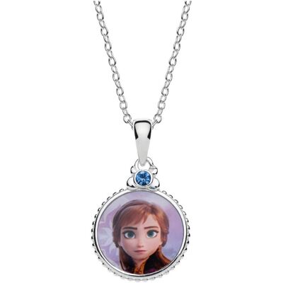 Disney Frozen Anna strieborný CS00020SRJL-P.CS – detský náhrdelník Disney Frozen Anna strieborný CS00020SRJL-P.CS – detský náhrdelník