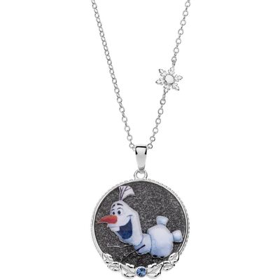 Disney Frozen Olaf strieborný CS00010SRJL-P. CS – detský náhrdelník Disney Frozen Olaf strieborný CS00010SRJL-P. CS – detský náhrdelník