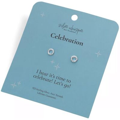 HOT DIAMONDS Silver Whisper SWE011 (Ag 925/1000; 0,72 g) HOT DIAMONDS Silver Whisper SWE011 (Ag 925/1000; 0,72 g)