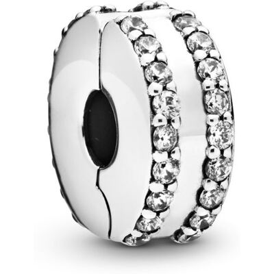 PANDORA Moments Timeless 798422C01 Klipsový Dve pavé línie (Ag 925/1000, 2,6 g) PANDORA Moments Timeless 798422C01 Klipsový Dve pavé línie (Ag 925/1000, 2,6 g)