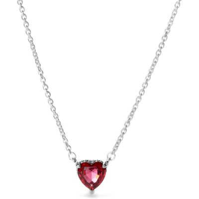 PANDORA Náhrdelník s príveskom Trblietavá aureola srdce 392542C01-45 PANDORA Náhrdelník s príveskom Trblietavá aureola srdce 392542C01-45