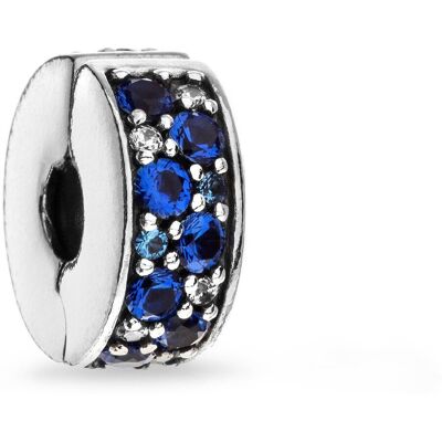 PANDORA, Modré pavé 791817NSBMX klipový, Modré pavé (Ag 925/1000, 2,3 g) PANDORA, Modré pavé 791817NSBMX klipový, Modré pavé (Ag 925/1000, 2,3 g)