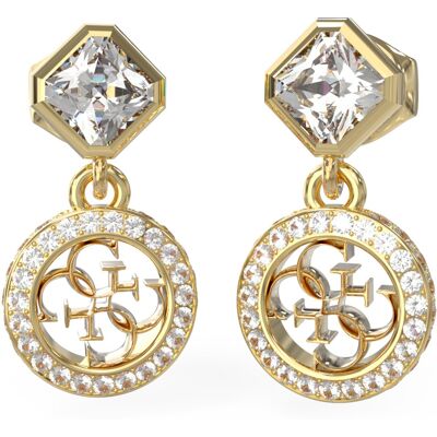 GUESS Náušnice 4G Crush JUBE04154JWYGT/U GUESS Náušnice 4G Crush JUBE04154JWYGT/U