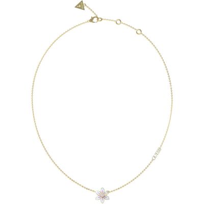 GUESS Náhrdelník White Lotus JUBN04136JWYGWHT/U GUESS Náhrdelník White Lotus JUBN04136JWYGWHT/U