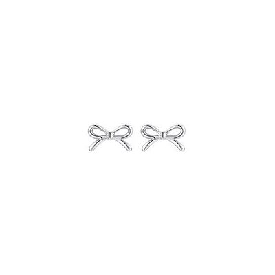 LUCA BARRA Bow Steel Earrings LUCA BARRA Bow Steel Earrings