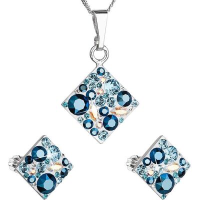 EVOLUTION GROUP 39126.3 aqua súprava dekorovaná kryštálmi Swarovski EVOLUTION GROUP 39126.3 aqua súprava dekorovaná kryštálmi Swarovski