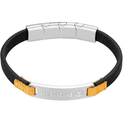 Timberland pánsky náramok kožený čierny TDAGB0002201 Timberland pánsky náramok kožený čierny TDAGB0002201